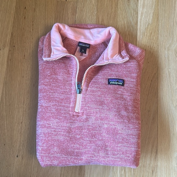 Patagonia Girl’s 1/4 zip Pullover Size XL - Picture 14 of 16